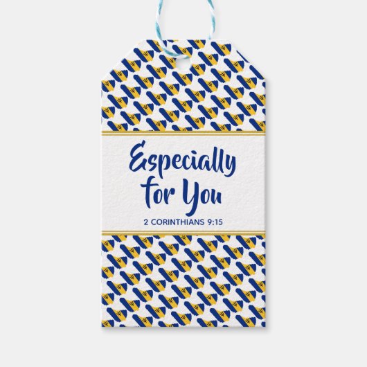 BARBADOS Christelijk, VOORAL VOOR U Cadeaulabel (Voorkant)