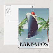 Barbados Cruise Briefkaart (Voorkant / Achterkant)