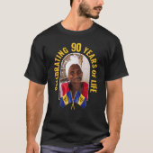BARBADOS Custom Any Age Familie Verjaardag T-shirt (Voorkant)