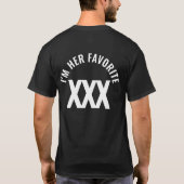 BARBADOS Custom Any Age Familie Verjaardag T-shirt (Achterkant)