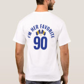 BARBADOS Custom Any Age Familie Verjaardag T-shirt (Achterkant)