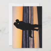 BARBADOS Custom Photo Wedding Bedankkaart (Achterkant)