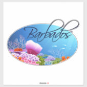 Barbados-decal Sticker (Vel)