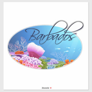 Barbados-decal Sticker