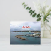 Barbados Dock Briefkaart (Staand voorkant)