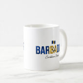 Barbados Eiland Naam | Elke Dag Trots Koffiemok (Voorkant rechts)