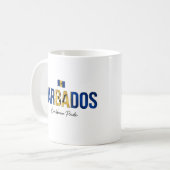 Barbados Eiland Naam | Elke Dag Trots Koffiemok (Voorkant links)