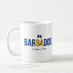 Barbados Eiland Naam Elke Dag Trots Koffiemok