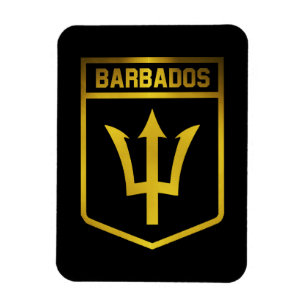 Barbados Emblem Magneet