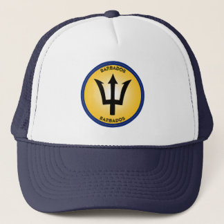 Barbados Erfgoed Embleem Trucker Pet