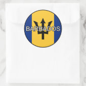 Barbados Euro Sticker (Tas)