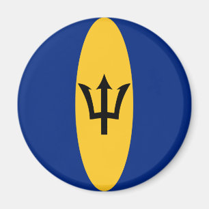 Barbados Fisheye Vlag Magneet
