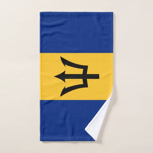 Barbados Flag Bad Handdoek (Handdoek)