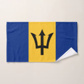 Barbados Flag Bad Handdoek (Handdoek)