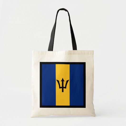 Barbados Flag Bag Tote Bag (Voorkant)