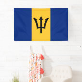 Barbados Flag Banner (Insitu)