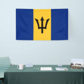 Barbados Flag Banner (Beurs)