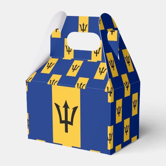 Barbados Flag Bedankdoosjes (Voorkant Zijde)