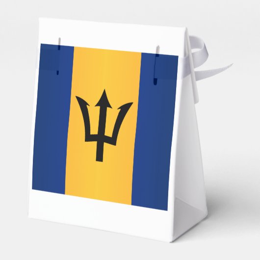 Barbados Flag Bedankdoosjes (Achterkant)