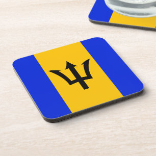 Barbados Flag Bier Onderzetter