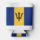 Barbados Flag Blikjeskoeler (Voorkant)