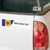 Barbados Flag Bumpersticker (Op Truck)