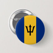 Barbados Flag Button (Voorkant /achterkant)