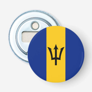 Barbados Flag Button Flesopener