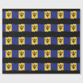 Barbados Flag Cadeaupapier (Vlak)