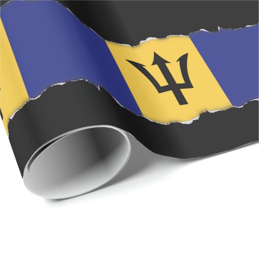 Barbados Flag Cadeaupapier (Rol Hoek)