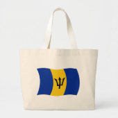 Barbados Flag Canvas tas (Voorkant)