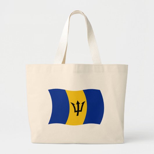 Barbados Flag Canvas tas (Voorkant)