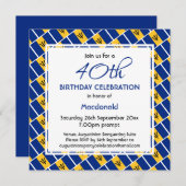 BARBADOS FLAG Custom Birthday Celebration Kaart (Voorkant / Achterkant)