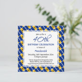 BARBADOS FLAG Custom Birthday Celebration Kaart (Staand voorkant)