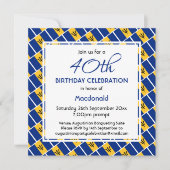 BARBADOS FLAG Custom Birthday Celebration Kaart (Voorkant)