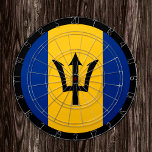 Barbados Flag Dartboard & Barbados/spelraad Dartbord<br><div class="desc">Dartboard: Barbados & Barbados flag darts,  familieleuke games - hou van mijn land,  zomergames,  vakantie,  vaders dag,  verjaardagsfeest,  universiteitsstudenten/sportfans</div>