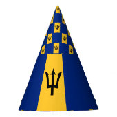Barbados Flag Feesthoedjes (Voorkant)