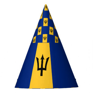 Barbados Flag Feesthoedjes