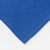 Barbados Flag Fleece Deken (Hoek)
