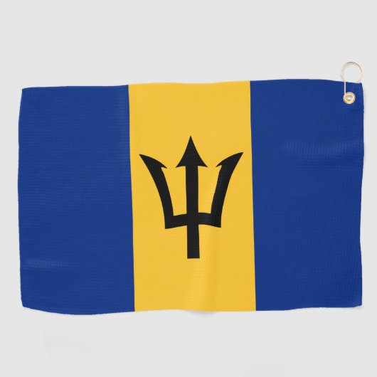 Barbados Flag & golf Barbados/sportBridgetown Golfhanddoek (Horizontaal)