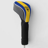 Barbados Flag Golfheadcover (Schuin)
