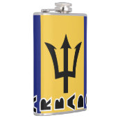 Barbados Flag Heupfles (Rechts)