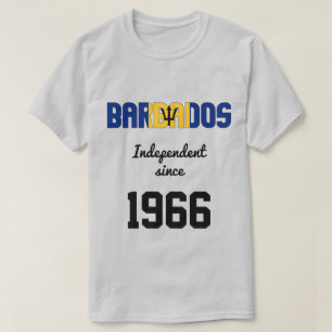 Barbados Flag Independence Celebration T-shirt