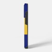 Barbados Flag iPhone 14 Pro-Hoesje Hoesje (Linkerkant)