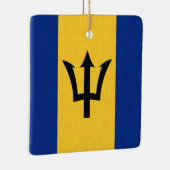 Barbados Flag Keramisch Ornament (Rechts)