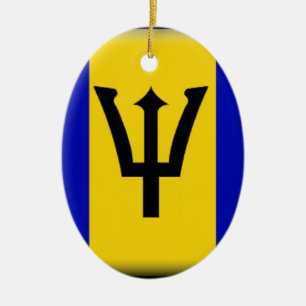 Barbados Flag Keramisch Ornament