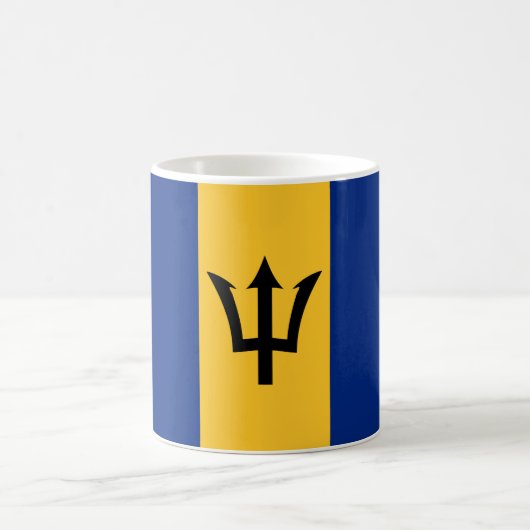 Barbados Flag Koffiemok (Center)