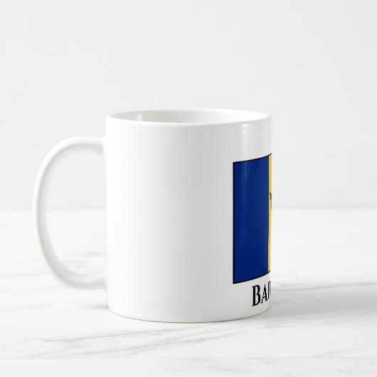 Barbados Flag Koffiemok (Links)