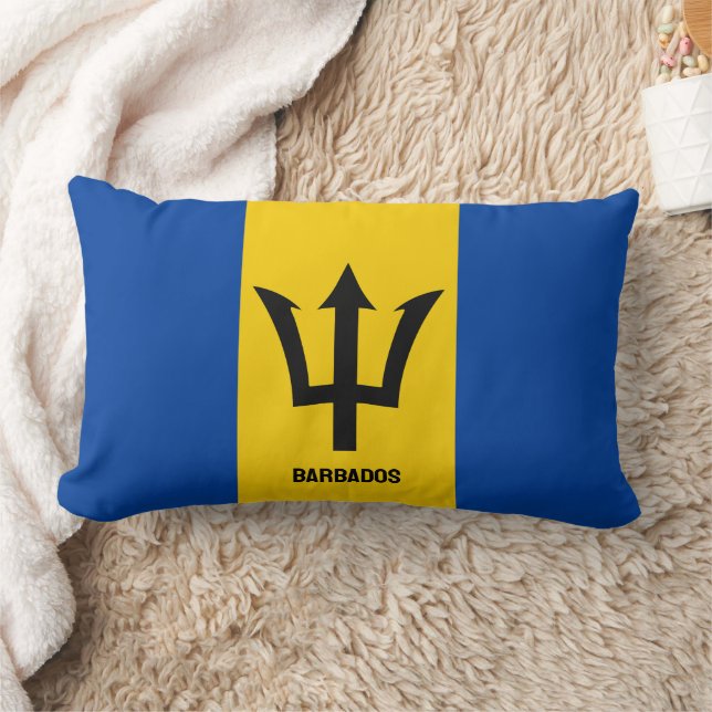 Barbados Flag Kussen (Deken)