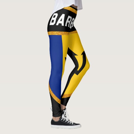 Barbados Flag Leggings (Rechts)